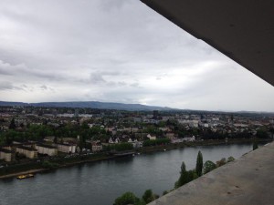 Stand der Bauarbeiten/Ausblick vom Roche-Turm 4 roche3