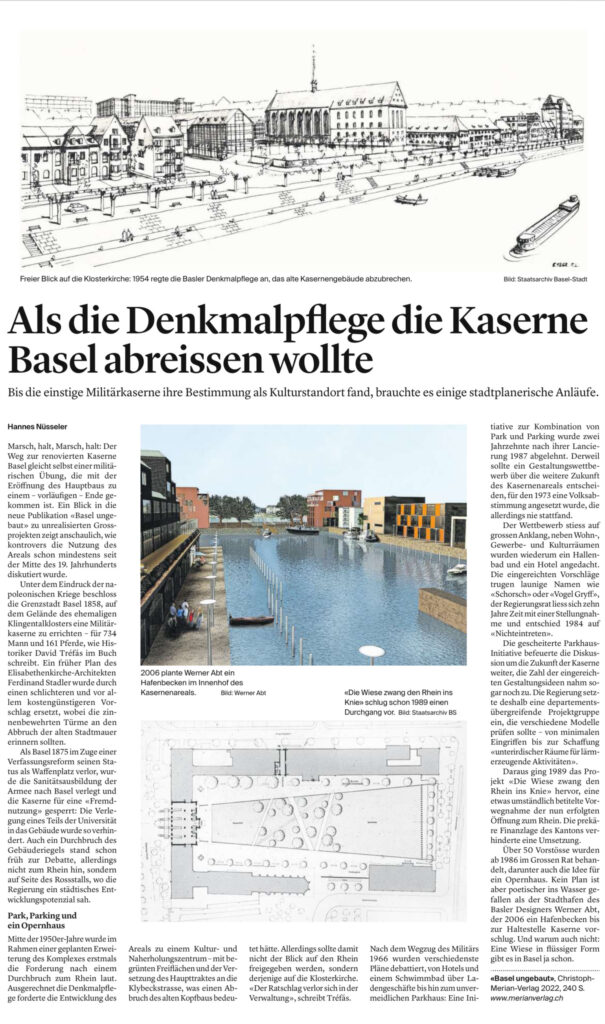 Kaserne Basel 3 kaserne neu