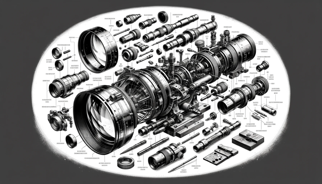 Explodierende Ansichten 2 fernrohr