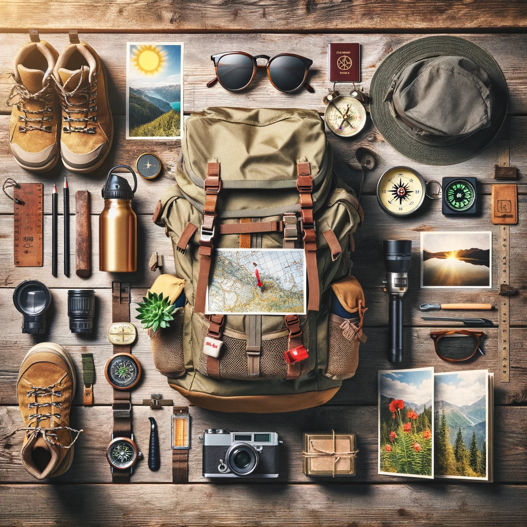 Visuelle Harmonie: Wie Knolling die Schönheit der Organisation zeigt 4 rucksack2