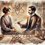 Vom Kern der Materie zur Wahrscheinlichkeitswelle: Marie Curie trifft Max Born