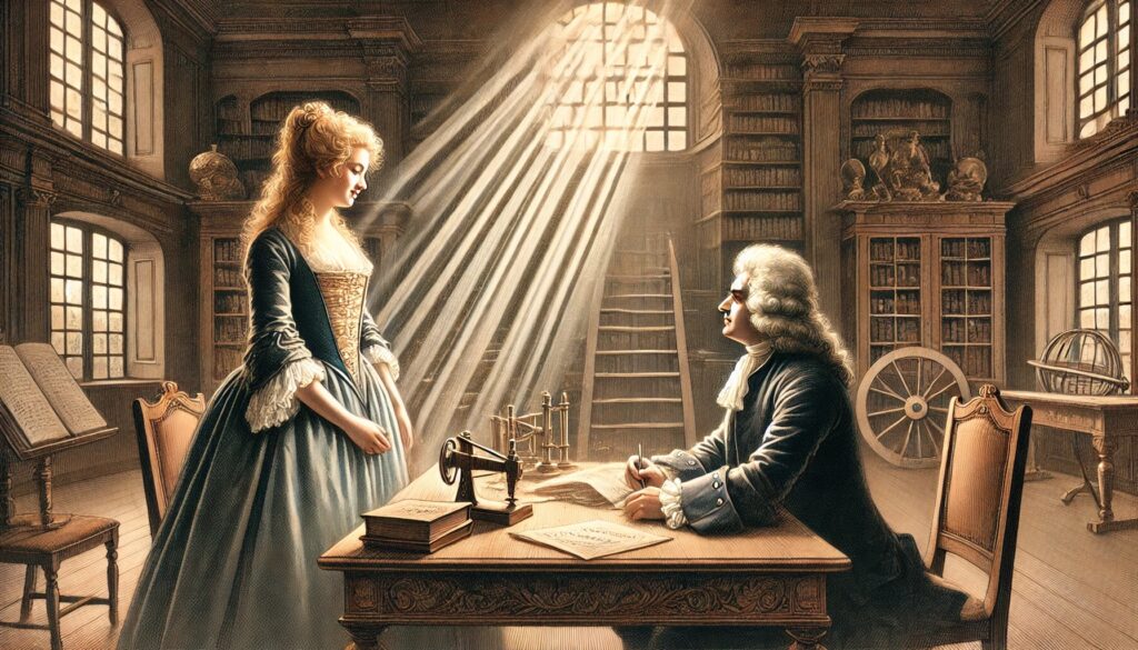 Von Gravitation und Vernunft: Das Vermächtnis von Newton und Du Châtelet 4 lich