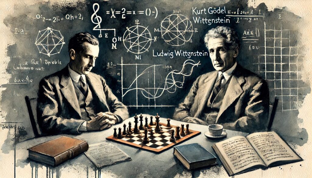 Logik und Sprache: Kurt Gödel trifft Ludwig Wittgenstein 4 schach1